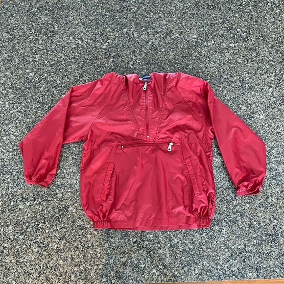 🔆3/$25🔆 GAP KIDS Vintage Red Windbreaker Jacket XL (9 - 12 years) - Picture 3 of 8